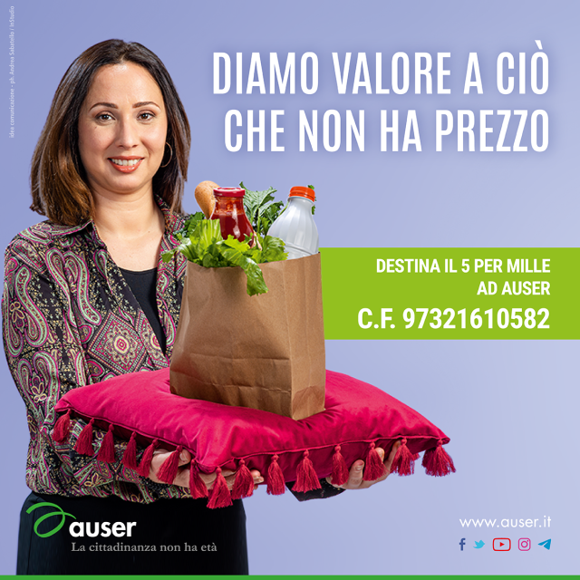 Dona il 5x1000 ad Auser