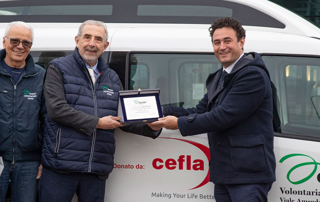 Auser Imola - Donazione CEFLA